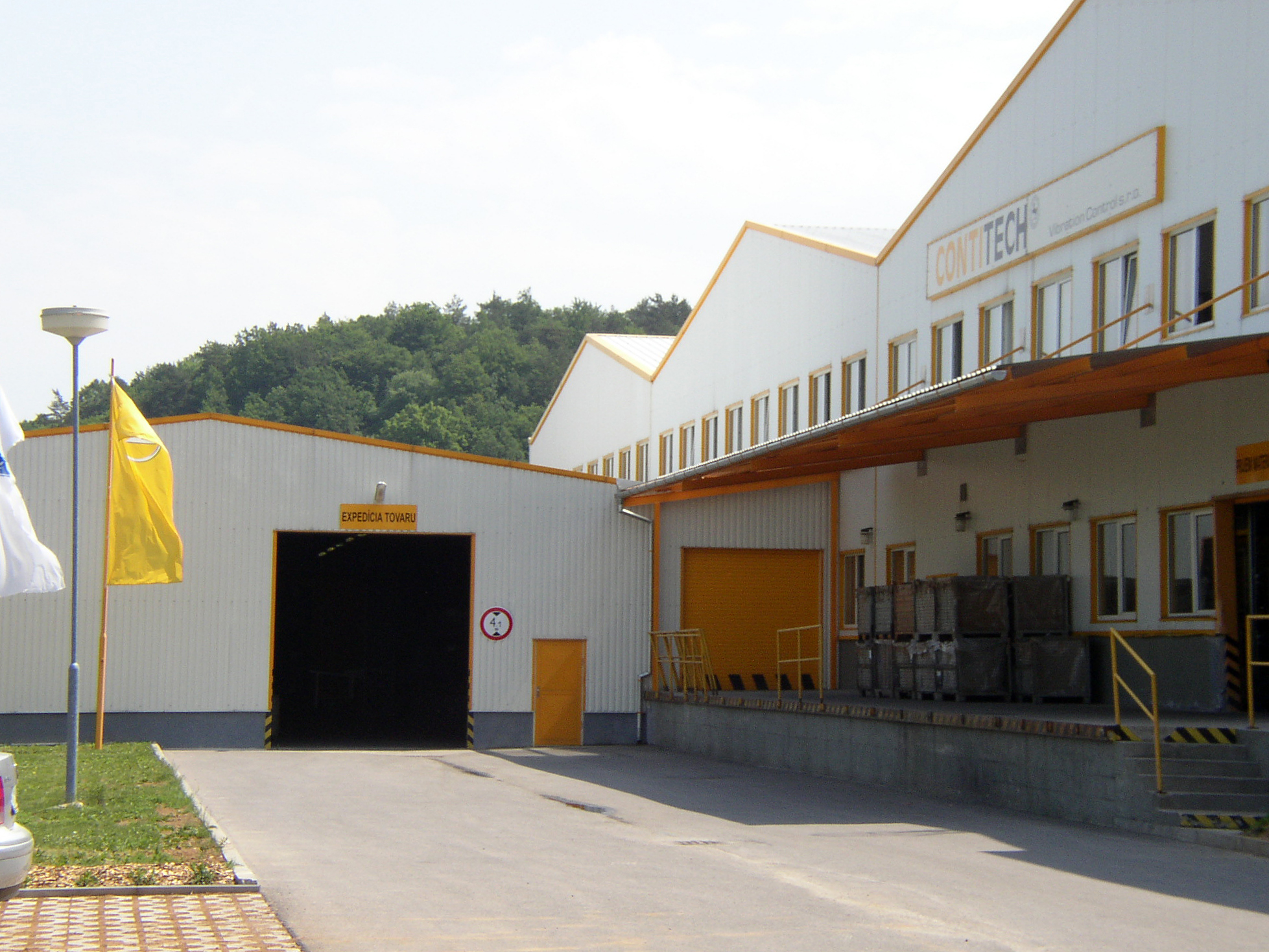 Contitech – prístavba k výrobnej hale v Dolných Vesteniciach